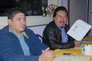 Acuerdos.  Dirigentes de la Onappafa dieron a conocer los acuerdos surgidos tras la megamarcha que se efectuó en la Ciudad de México, hace algunos días. EL SIGLO DE TORREÓN /  FERNANDO COMPEÁN