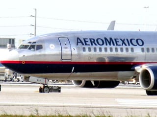 Se trata del vuelo número 576 de la compañía Aeroméxico procedente de Cancún y se desconoce hasta el momento cuántos pasajeros transporta, aunque la cadena de televisión Milenio informó que son 104. (Archivo)

