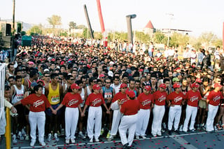 Siete mil atletas tomarán la salida el próximo domingo en Ciudad Lerdo, durante la celebración de la séptima edición de la Carrera 10 K Victoria. (Archivo)