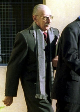 Proceso. Fotografía de archivo del ex dictador argentino Jorge Rafael Videla en los Tribunales Federales de la capital argentina.  ARCHIVO