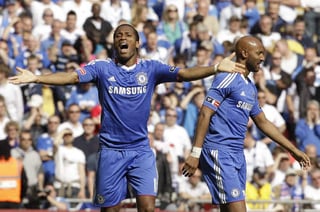 Salvador. Didier Drogba consiguió el gol con el que el Chelsea ganó la FA.