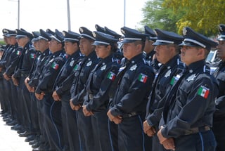 Aspirantes. Conformarán primera etapa de la Policía Única en Coahuila.