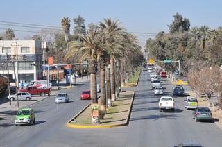 Vialidades.-La avenida Juárez al oriente será una de las rúas que serán remodeladas para darle fluidez.  EL SIGLO DE TORREÓN / SERGIO REYES