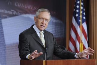 Harry Reid, lider demócrata del Senado norteamericano critica a los aspirantes republicanos a la presidencia de su país.