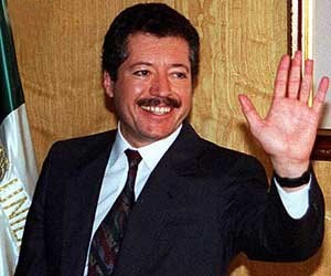 Luis Donaldo Colosio, político mexicano, candidato a la presidencia que falleció en un atentado en su contra mientras hacía campaña. ARCHIVO