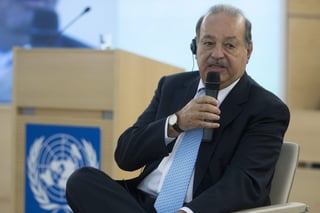 El mexicano Carlos Slim se ubica como el empresario más importante en la región al poseer 6 de las marcas más valiosas en México y Latinoamérica. ARCHIVO