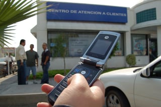 Telecomunicaciones. Entre los servicios con más quejas en la Profeco de Torreón, está el de telefonía celular.