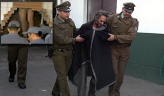 Bomberos y efectivos de la policía chilena rescataron a un ladrón que estuvo 15 horas atrapado en una chimenea por la que pretendía llegar hasta el interior de una casa aunque no se percató de que la vivienda estaba en venta. 