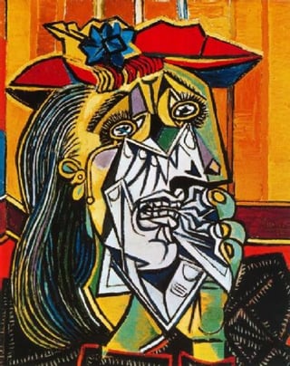 'La mujer que llora' de Pablo Picasso. ARCHIVO