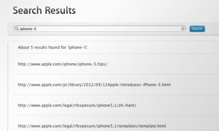 En la página de Apple se muestran enlaces que confirman la presentación del iPhone 5 hoy. INTERNET