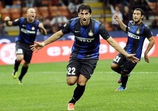 Diego Milito, del Inter de Milán, será clave en clásico de Italia este día. (EFE)