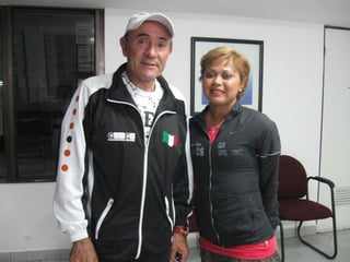 Rodolfo Gómez y Sara Cedillo tienen planes ambiciosos en el atletismo. Sara Cedillo viene a entrenar a la 10-K