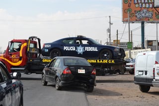 Otro. La patrulla de la Federal baleada, fue trasladada al corralón poco después de la primera agresión reportada. El segundo ataque se registró en el hotel San Francisco ubicado en Torreón. 