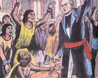 En el decreto se establecía la inmediata liberación de los esclavos. IMAGEN DE LA SCT