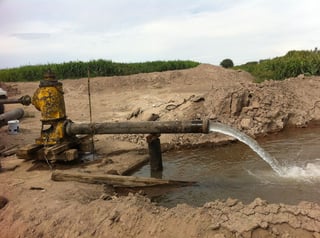 A la baja. La disponibilidad de agua en la Comarca Lagunera es cada vez menor.