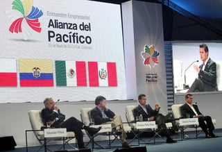Observador.Alianza Pacífico está formado por Chile, Perú, México y Colombia.