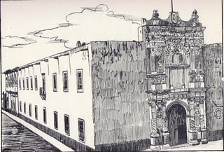 “Restos del Colegio de la Compañía en Durango”. (1941). (Decorme… La Obra…)