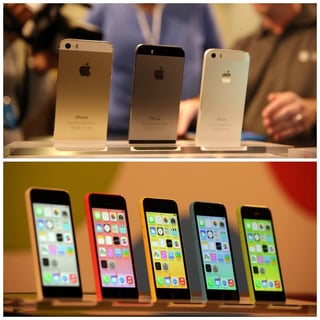 Apple. El martes pasado la empresa informática Apple presentó sus nuevos smartphones. En esta ocasión introdujo dos modelos: el iPhone 5S y el iPhone 5C.