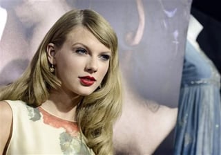 Swift ha colocado 14 canciones entre las 30 primeras en popularidad de julio de 2012 a junio de 2013. (AP)