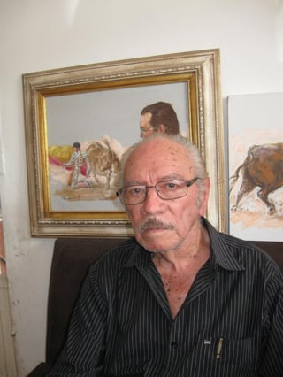 El pintor lagunero Ramón Reveles expone su obra en la UJED-Unidad Filadelfia.