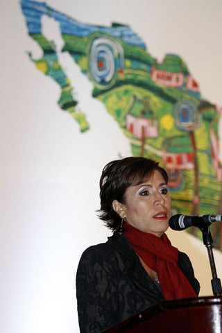 Plan.Rosario Robles, secretaria de Desarrollo Social.