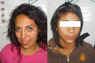 Robo. María de la Luz y Aylín fueron detenidas por los polis en flagrante delito.