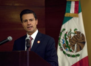 Peña Nieto propuso un diseño para plantear acciones que podrían parecer lejanas o utópicas, 'pero un sueño o una utopía es el punto de arranque de grandes logros'. (EFE)