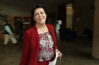Presidenta. Cecilia Romero Castillo se convirtió en la primera presidenta nacional del Partido Acción Nacional (PAN). 