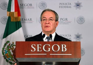 Rubido es actualmente secretario ejecutivo del Sistema Nacional de Seguridad Pública y formó parte del equipo de Genaro García Luna, cuando éste era titular de la SSP federal. (Archivo) 
