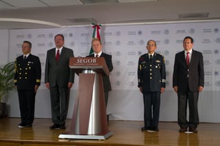 El comisionado nacional de Seguridad, Monte Alejandro Rubido García informó de la detención. (Notimex) 