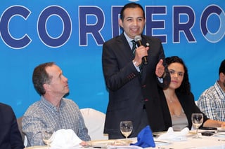 En gira proselitista por Colima, Cordero Arroyo vio como una buena señal el retorno de su partido al análisis de las leyes secundarias en materia energética. (Archivo)