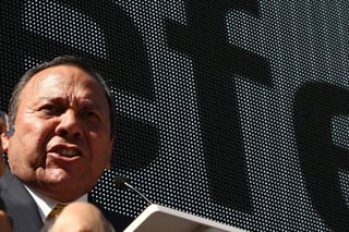 Líder. El dirigente del Partido de la Revolución Democrática (PRD), Jesús Zambrano.