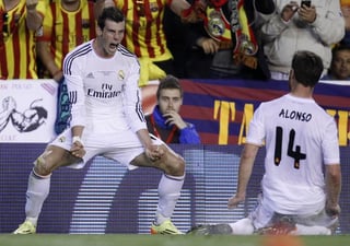 Bale marcó el 2-1 que le dio la copa al Real Madrid. (AP)