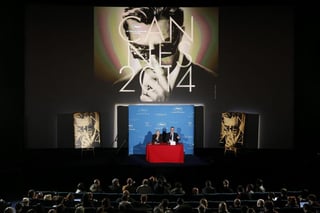 Ofrecen rueda de prensa para anunciar el programa y la selección oficial de la 67 edición del festival de Cannes. (EFE) 