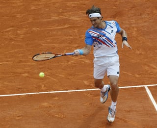 David Ferrer, semifinalista del Masters 1000 de Montecarlo en 2014, declaró nada más concluir el partido en el que ganó a Rafael Nadal por 7-6(1) y 6-4 que 'había sido una larga espera'. (AP)