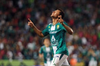 El delantero mexicano Miguel Sabah anotó un par de goles el sábado y se metió a la tabla de goleadores (Jam Media)