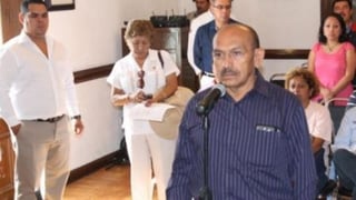 Nuevo titular. William José Valdez Mena rindió protesta como nuevo director de Seguridad Pública, Tránsito y Vialidad.