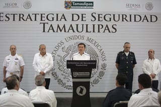 Osorio Chong confió en que los primeros resultados de la nueva estrategia de seguridad para Tamaulipas se reflejen en seis meses, tras la nueva estrategia federal implementada en ese territorio. (NOTIMEX)