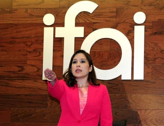 Presidenta. La comisionada presidenta del IFAI, Ximena Puente, afirmó que existe un rezago importante en protección de datos.