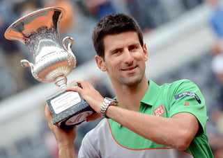 Djokovic ha donado el premio del Masters de Roma de 500 mil dólares a afectados por inundaciones. (Archivo) 

