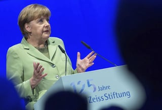 Merkel asistirá a la justa mundialista. (Archivo)