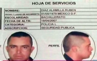 Por la captura de Rubén Díaz Alamilla, la PGJEM ofrece una recompensa de 250 mil pesos.