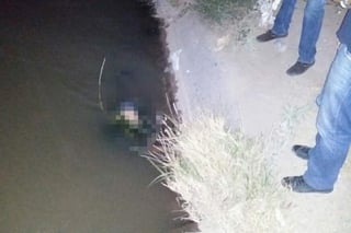  Cadáver. El cuerpo de Luis Alfredo fue encontrado cuando flotó en el canal Santa Rosa-Tlahualilo a la altura del ejido Aedo.