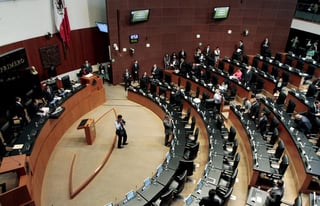El pleno del Senado aprobó reformas a la Ley General en Materia de Delitos Electorales. (Notimex)