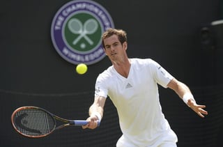 El vigente campeón de Wimbledon, el británico Andy Murray, alcanzó hoy la segunda ronda del torneo londinense. (EFE)
