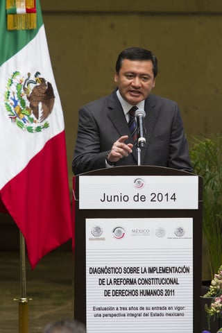 Enfático. Osorio afirmó que el trabajo del Gobierno Federal continuará hasta cumplir con los pendientes.