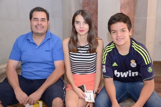 Federico, Kassandra y Luis.