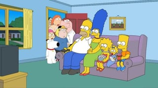 Capítulo. Durante la convención de la Comic-Con, se presentó un adelanto del episodio que se titula The Simpsons-Guy.
