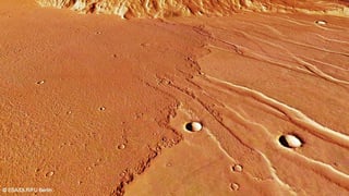 El robot mismo se construirá siguiendo, básicamente, el modelo del explorador Curiosity que descendió en Marte en agosto de 2012 con la misión principal de búsqueda de indicios de vida en el planeta rojo. (ARCHIVO)