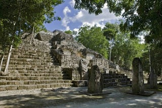 Paraíso. Son contados los sitios en el planeta que son considerados patrimonios mundiales mixtos; Calakmul tiene, además de sus vestigios arqueológicos, una diversidad de flora y fauna notable.